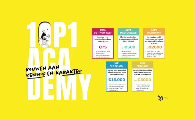 Bouwpakketten 1op1 Academy