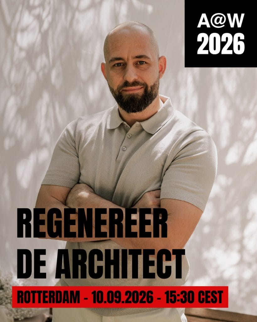 Jelle Post regenereer de Architect Architect@work Rotterdam
